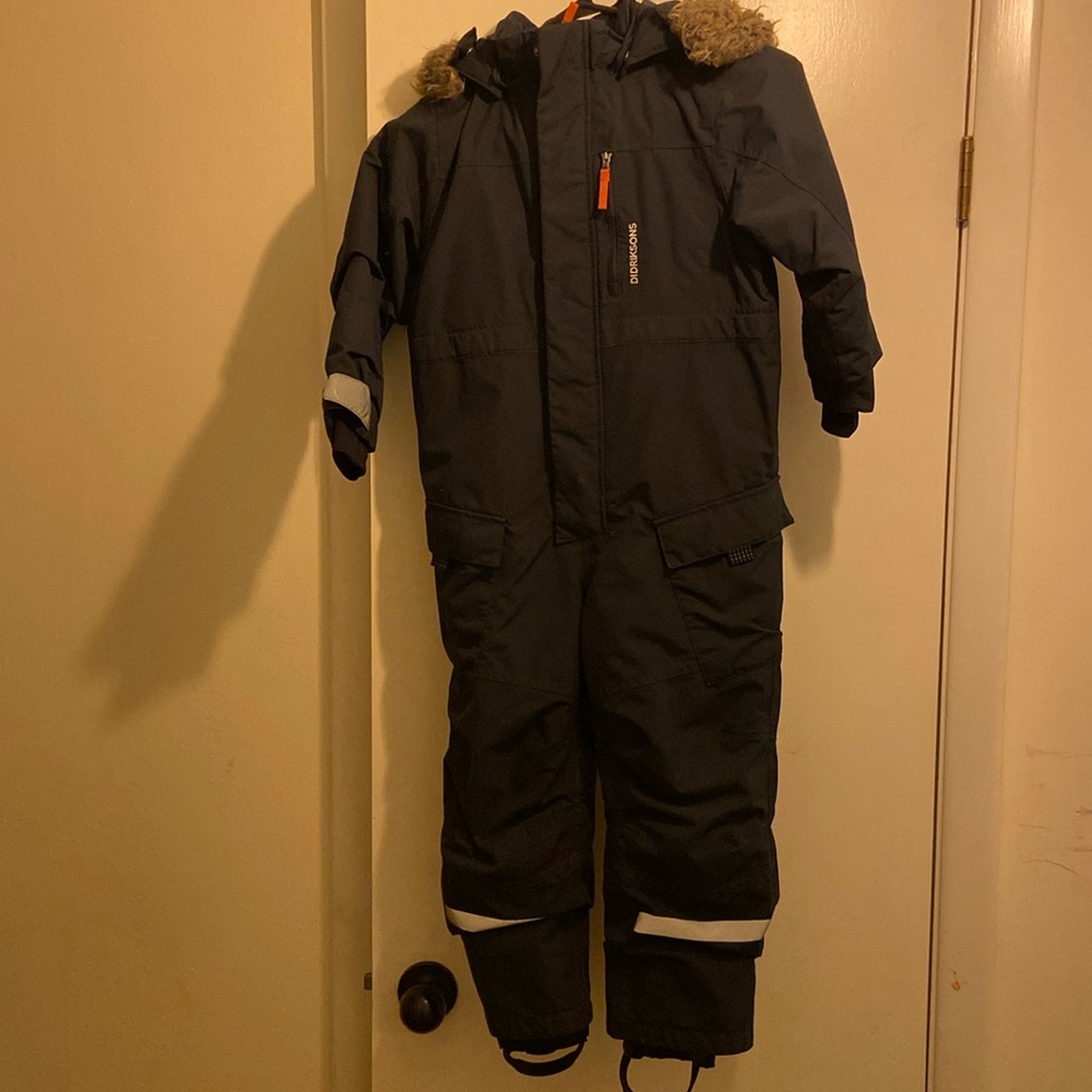 Didriksons Waterproof kids snow suit.